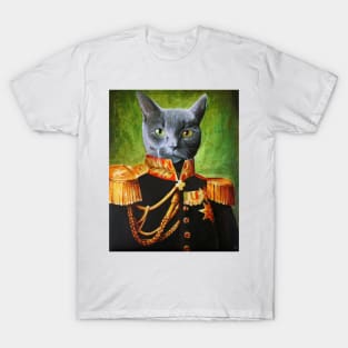 Henry The Cat / Naval Officer T-Shirt